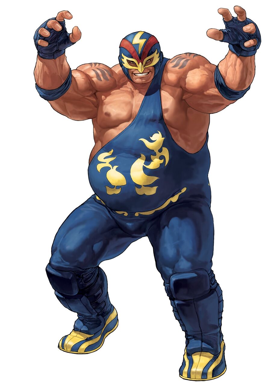 [Fighting game] I like big characters in fighting games.