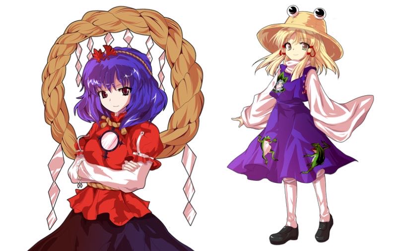 [Touhou Project] The trend where Suwako is a shotacon pervert and Kanako is like an innocent girl.