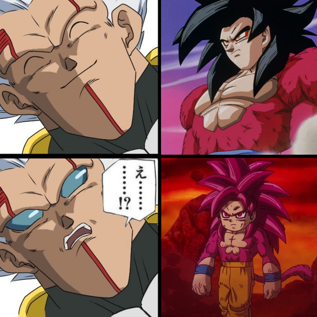 [Dragon Ball DAIMA] Comparing the Super Saiyan 4 makes me feel this way.