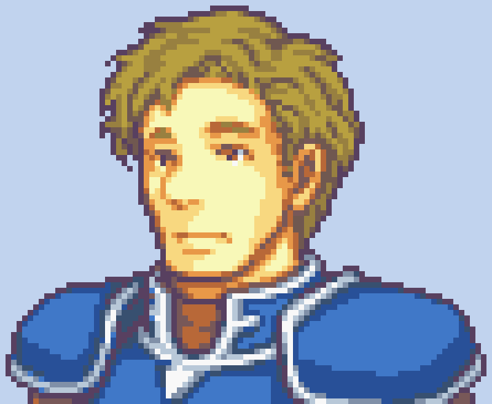 [Fire Emblem] A man who is difficult to judge whether he is not thinking at all or is just magnanimous.