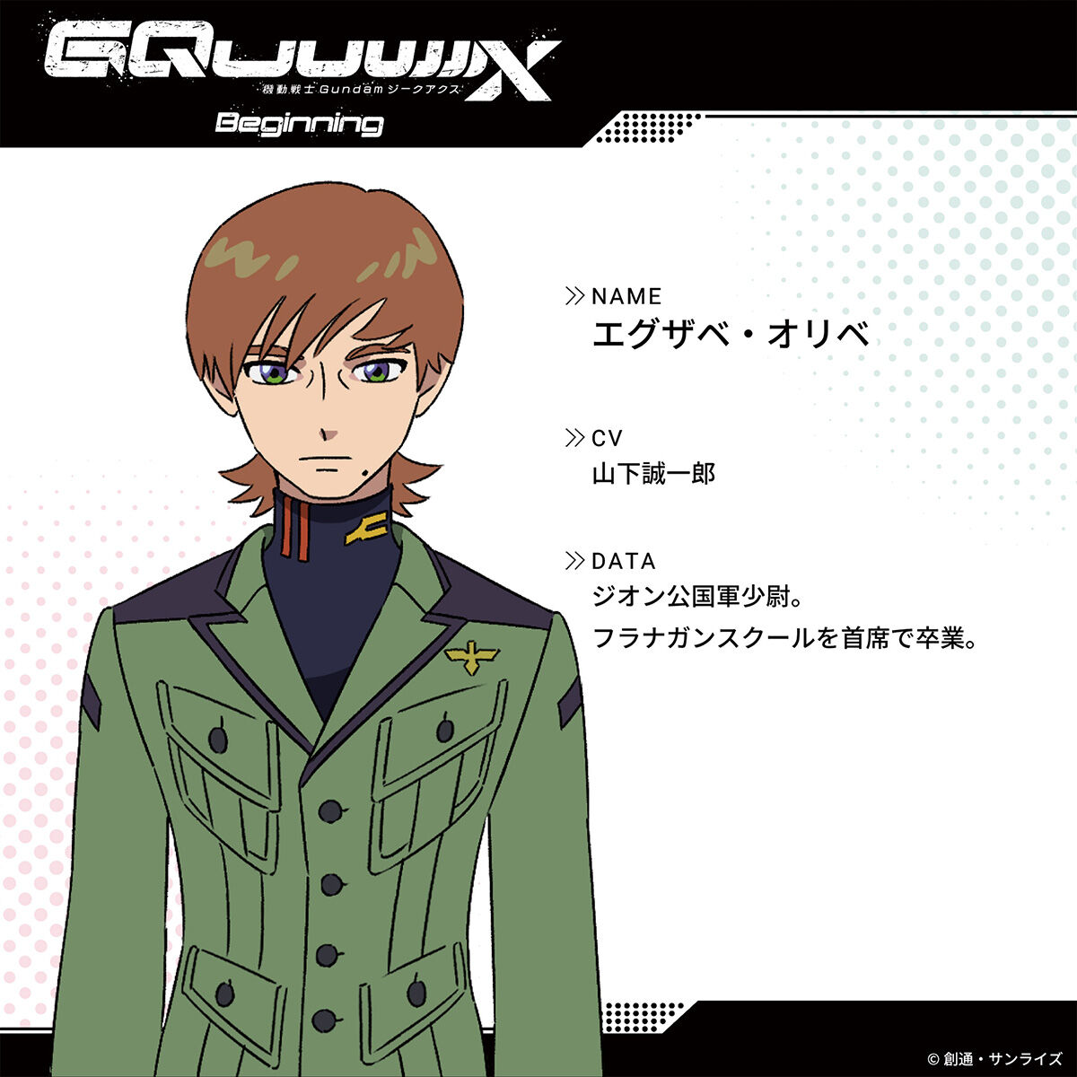 [Gundam GQuuuuuuX] How do you spell Exabe-kun?