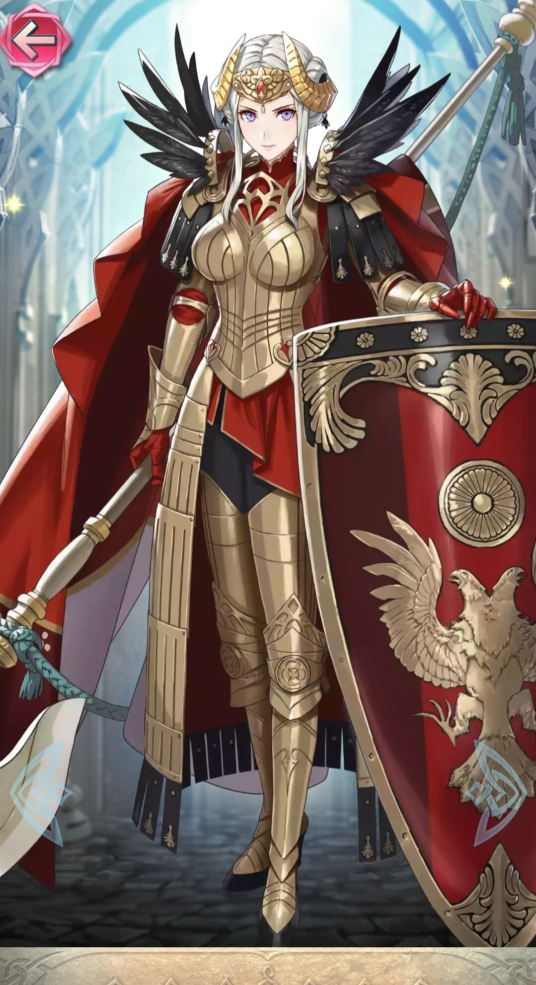 [Fire Emblem] I love how the armor for women is shaped to fit the chest.