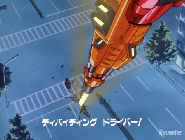 [The King of Braves GaoGaiGar] The dividing driver isn’t a weapon, huh?