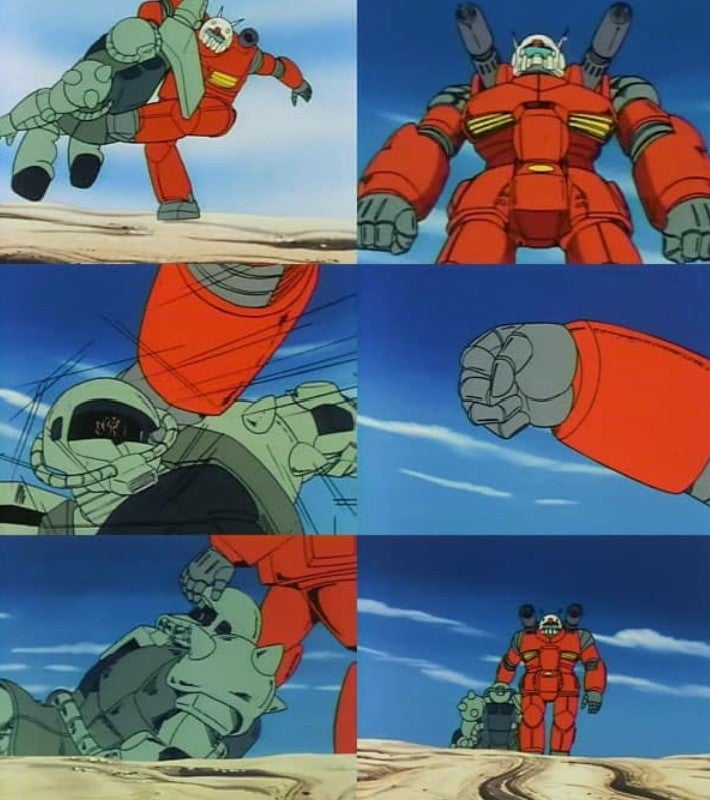 [Mobile Suit Gundam] The heavier Gun Cannon is strong, right?