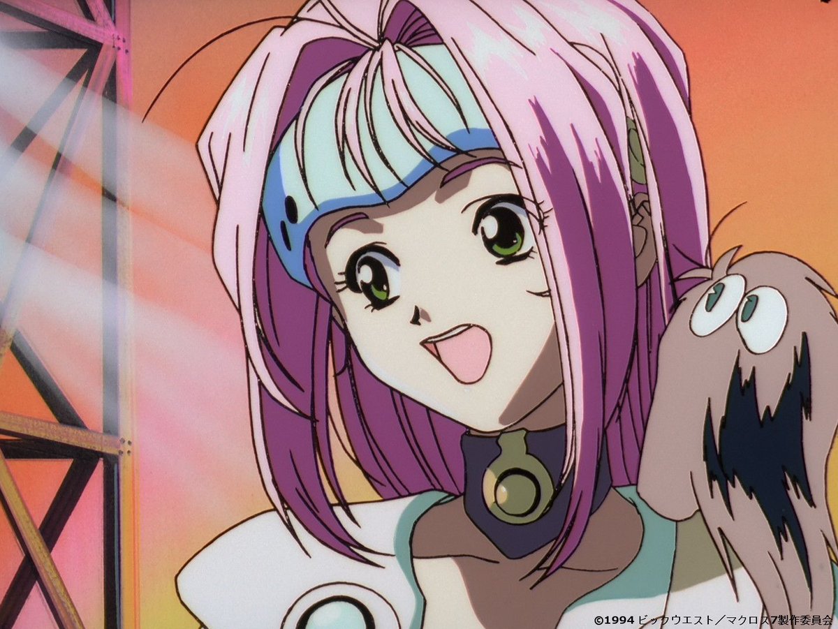 [Macross 7] Just a little inferior to Basara in piloting skills and song energy, but as humanity, it’s a cut above.