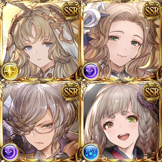 [Granblue Fantasy] There are four single beautiful girls here.