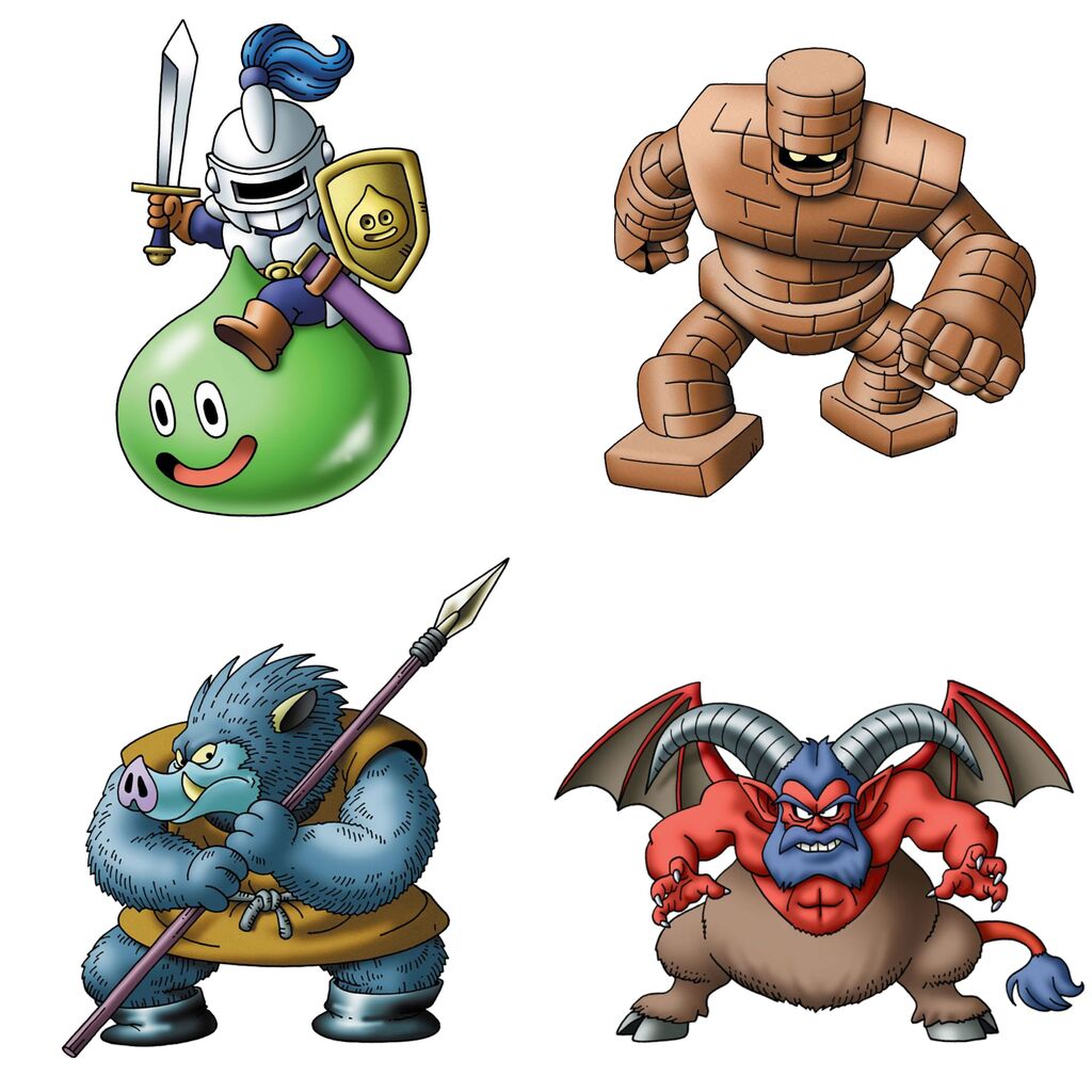 [Dragon Quest] They are sometimes referred to as the Four Heavenly Kings of Salvation, but clearly, there is a difference in this arrangement.