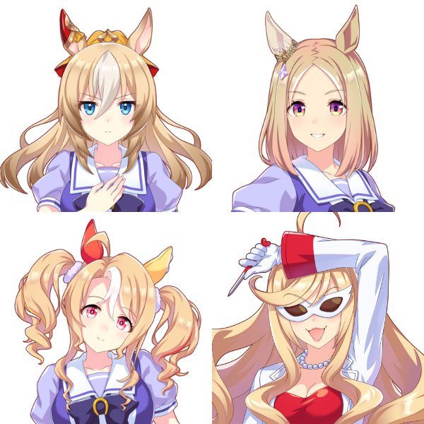 [Uma Musume: Pretty Derby] Blonde hair and big breasts are nice, right?