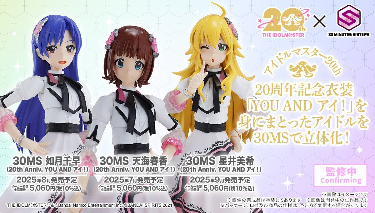 [The Idolmaster] Choosing three initial members from 765 Production to be turned into 3D figures in The iDOLM@STER is the job.