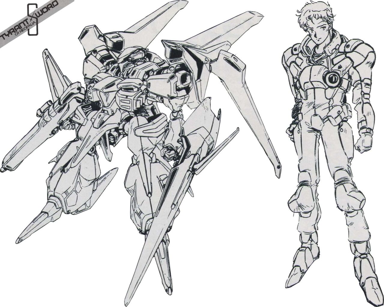 [Mobile Suit Gundam] Tyrant Sword Type “Agres”