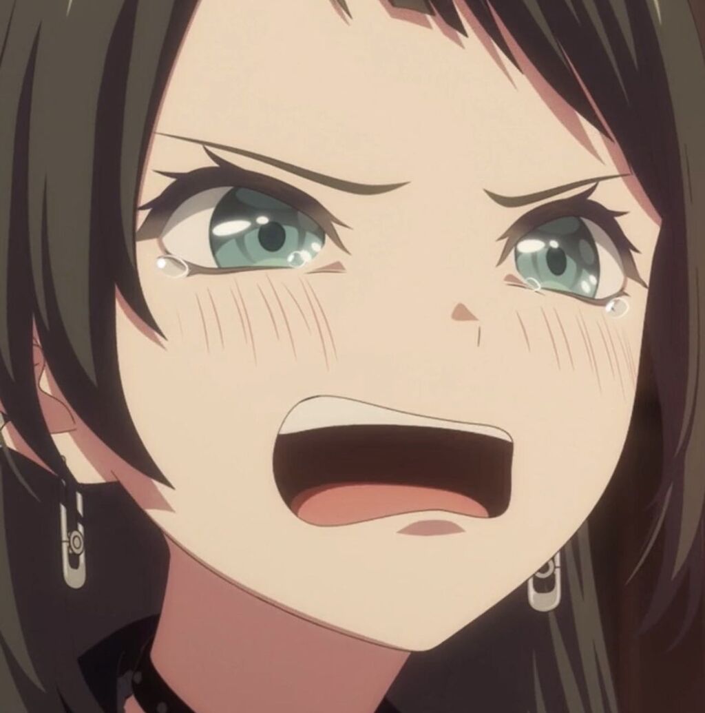 [BanG Dream!] Honestly, I think the character that looks the best while crying is Mimeji.