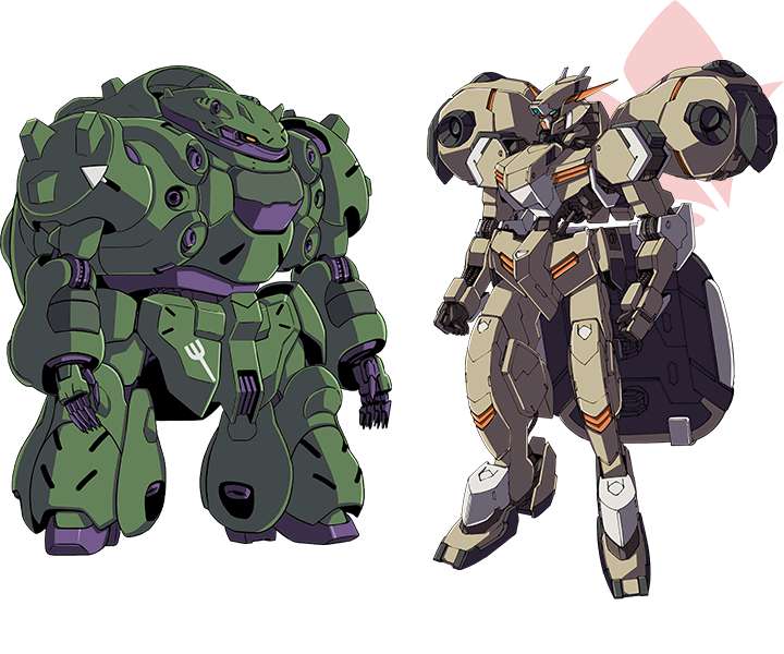 [Iron-Blooded Orphans] Modifying Gusion from left to right seems incredibly difficult.