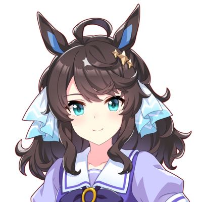 [Uma Musume: Pretty Derby] A woman playing with a bear.