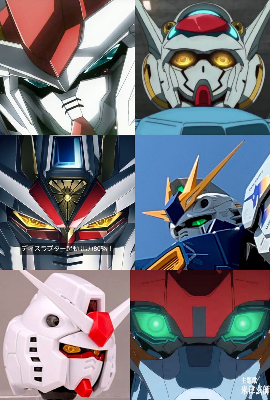 [Mobile Suit Gundam] Why does Gundam want to include strange human-like pupil expressions lately…?