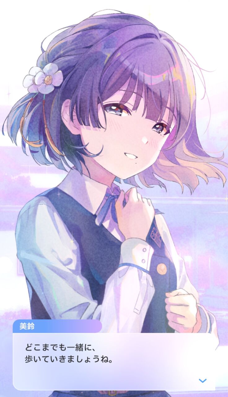 [Gakuen Idolmaster] I will post my favorite girl.
