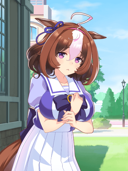 [Uma Musume: Pretty Derby] Looking at the support card R for Dotou, I think again that it’s really big.