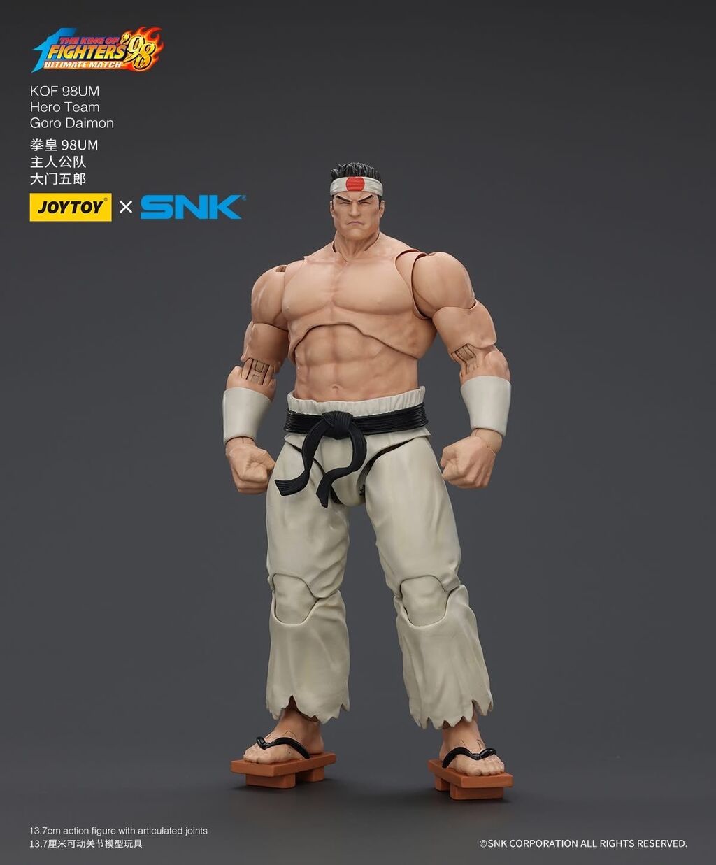 [The King of Fighters] It’s an action figure of Goro Daimon!