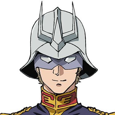 [Mobile Suit Gundam] Char is often made a joke of because he was frequently defeated in the official storyline.