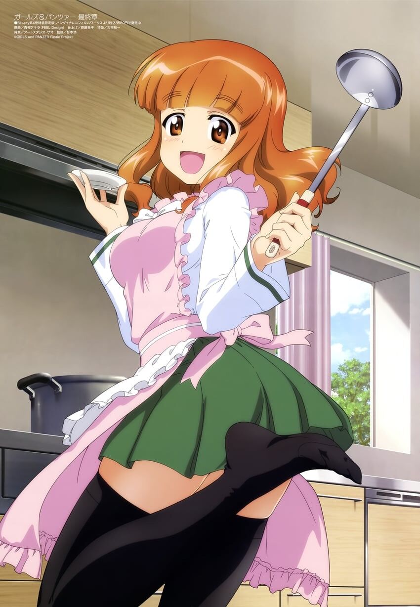[Girls und Panzer] If a Girls und Panzer dating sim comes out, I will choose the Saori route.