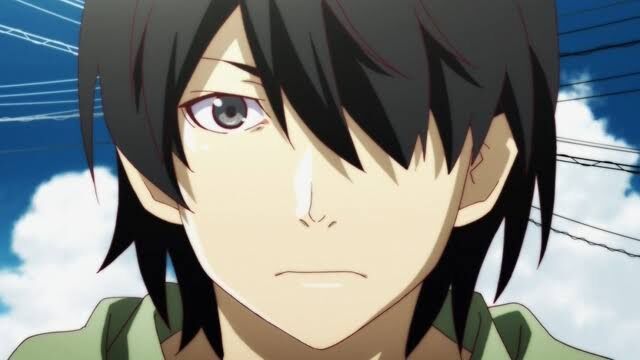 [Bakemonogatari] The protagonist who seems to be playing perverted games with the heroine.