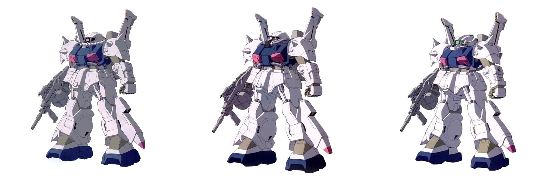 [Mobile Suit Gundam] This left aircraft is the Hizack [Kerau-nos affiliated machine]!