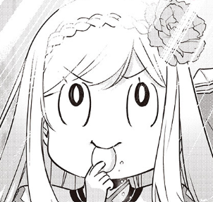 [Slime Saint] The divine appearance of the holy maiden.