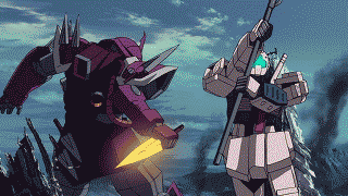 [Mobile Suit Gundam Unicorn] This move is a cheat, right?