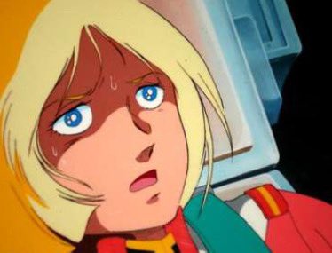 [Mobile Suit Gundam] Ms. Seira watching the long drama “Red Comet”.