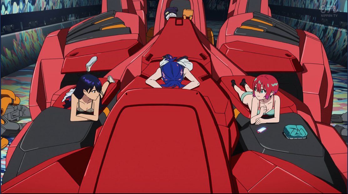 [Gundam GQuuuuuuX] Just a week ago, I was enjoying such a heartwarming scene, and it makes me realize how fun it is to follow the work in real time…
