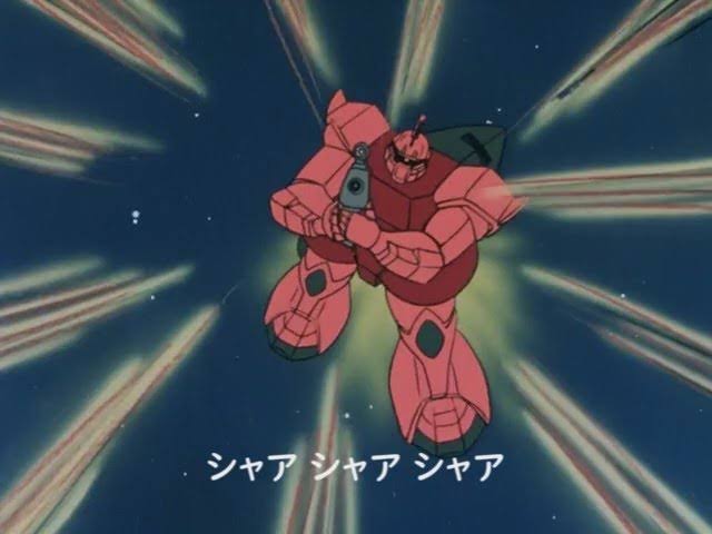 [Mobile Suit Gundam] It was playing at the anime goods store, and it was a song I quite liked.