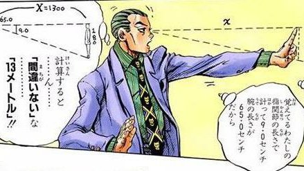 [JoJo’s Bizarre Adventure] I want to be this smart.