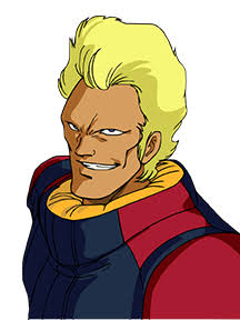 [Mobile Suit Zeta Gundam] A rare character who loves fighting to the point of being called a beast, but is consistently not driven mad by war.