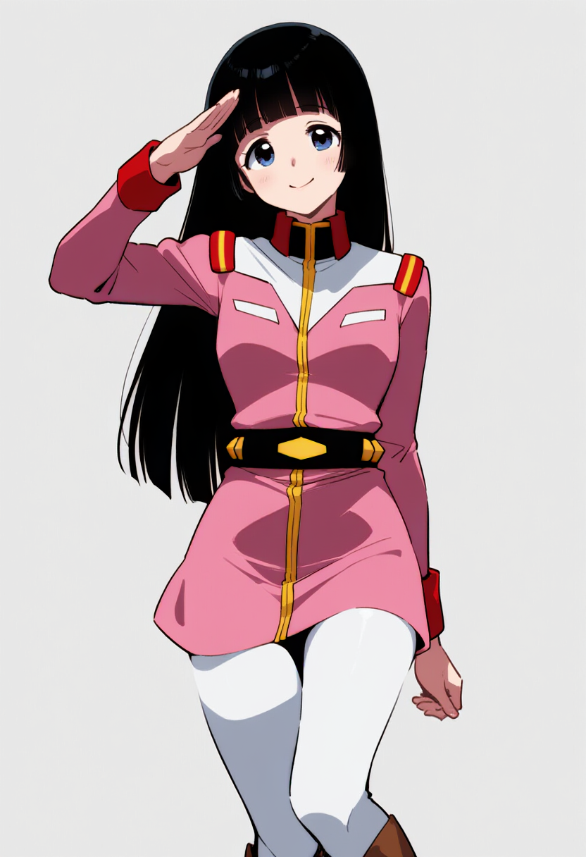 [Mobile Suit Gundam] In the original Gundam, by chance, RX-78-1 (commonly known as the Prototype Gundam) was not destroyed, and it ended up being piloted by Master Son-chan.