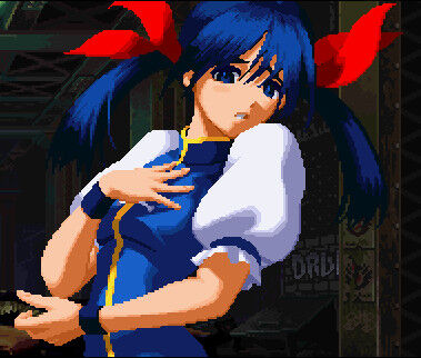 [The King of Fighters] For some reason, this child, who was in KOF11 on home consoles, is excluded from the KOF portal site.