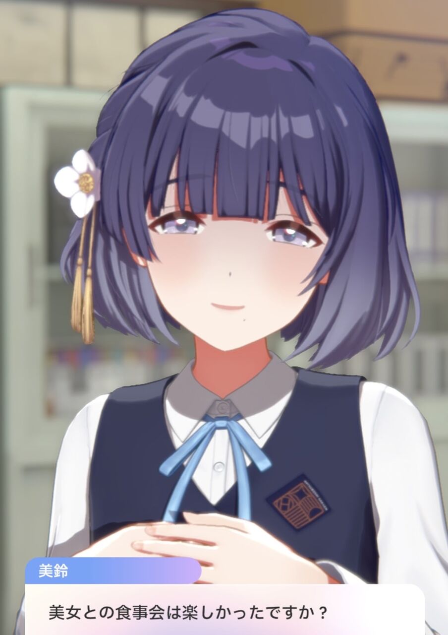 [Gakuen Idolmaster] I had a great time at lunch.