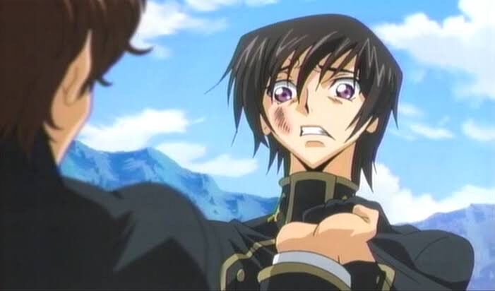 [Code Geass] Lelouch has this belief that when it comes down to it, he can get his way by putting on a serious face and bowing his head.