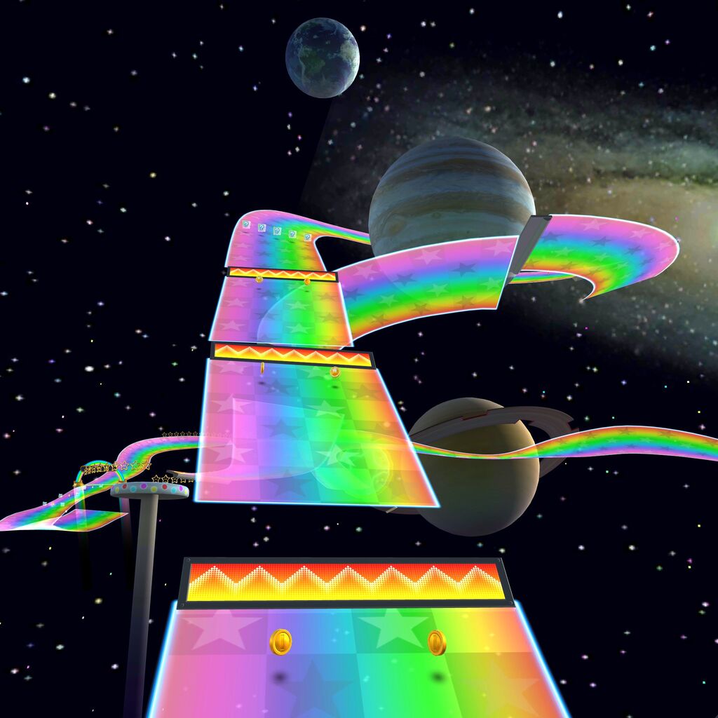 [Super Mario] Which Rainbow Road do you like?
