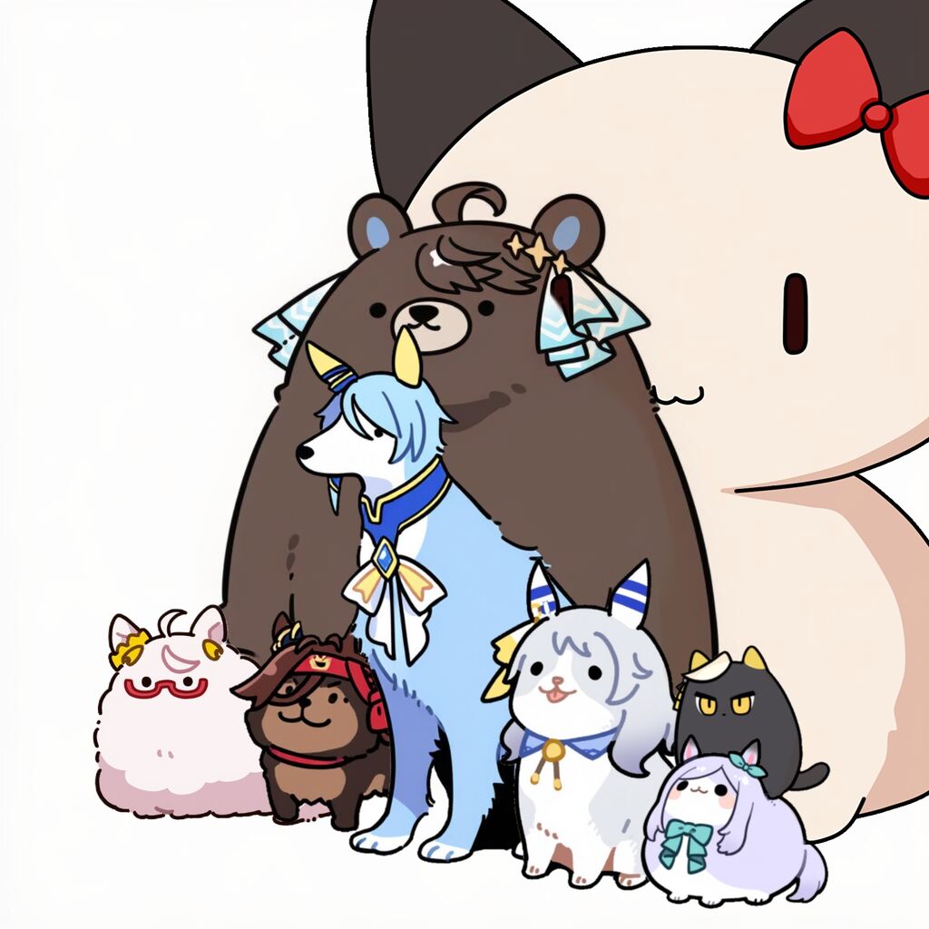 [Uma Musume: Pretty Derby] Post a group photo of the dogs.
