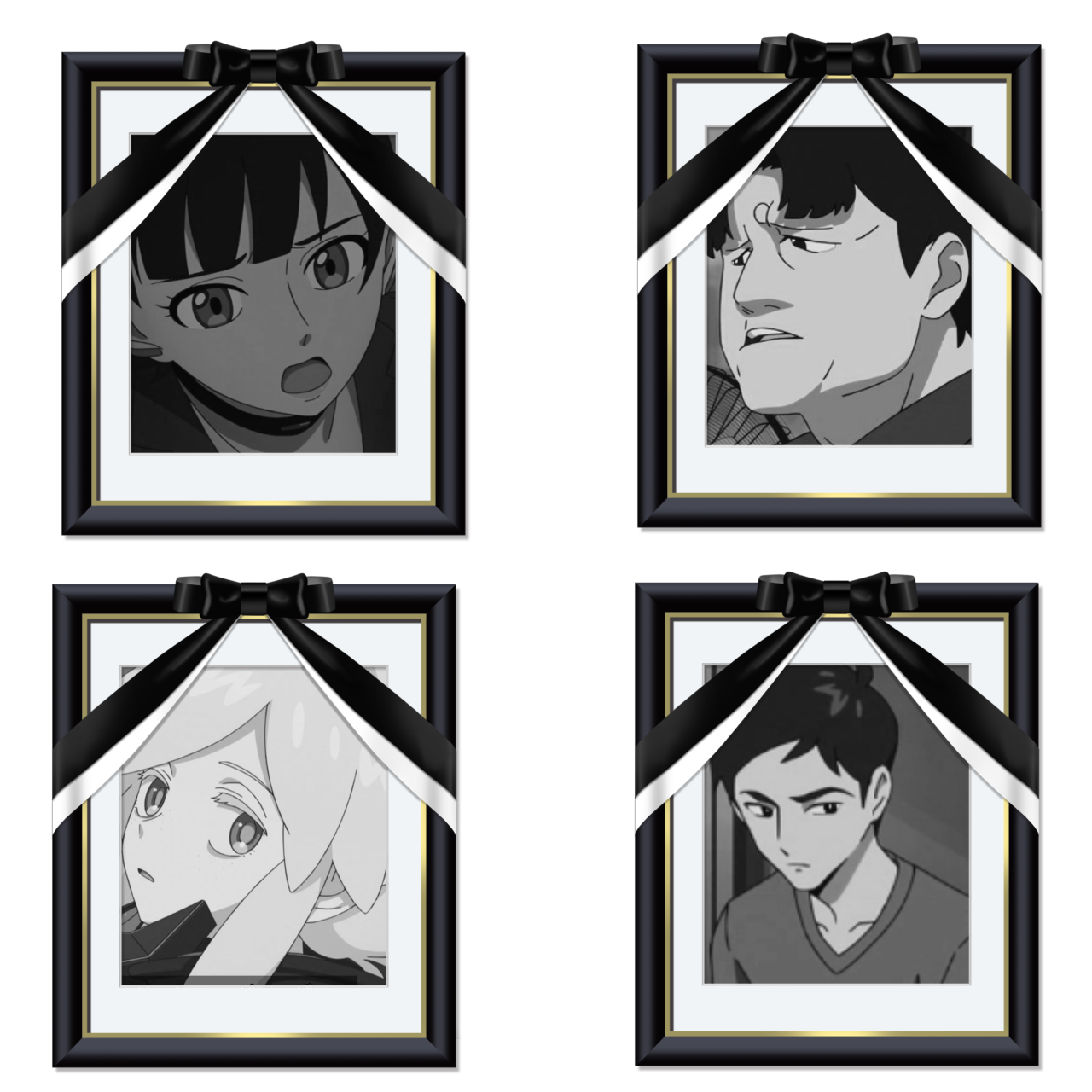 [Gundam GQuuuuuuX] I wonder who among them can avoid the death signs.