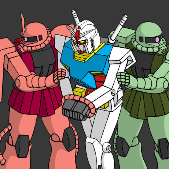[Mobile Suit Gundam] No, it’s not like that… Those kids just hugged me while they were naked…