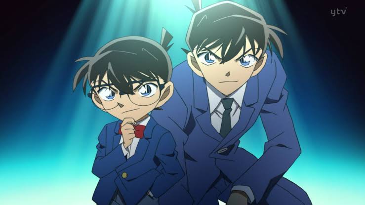[Case Closed] Conan and Shinichi, despite being main characters, hardly interact with each other.