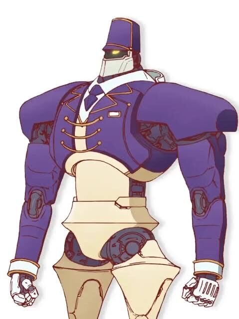 [Apocalypse Hotel] The doorman robot is cool.