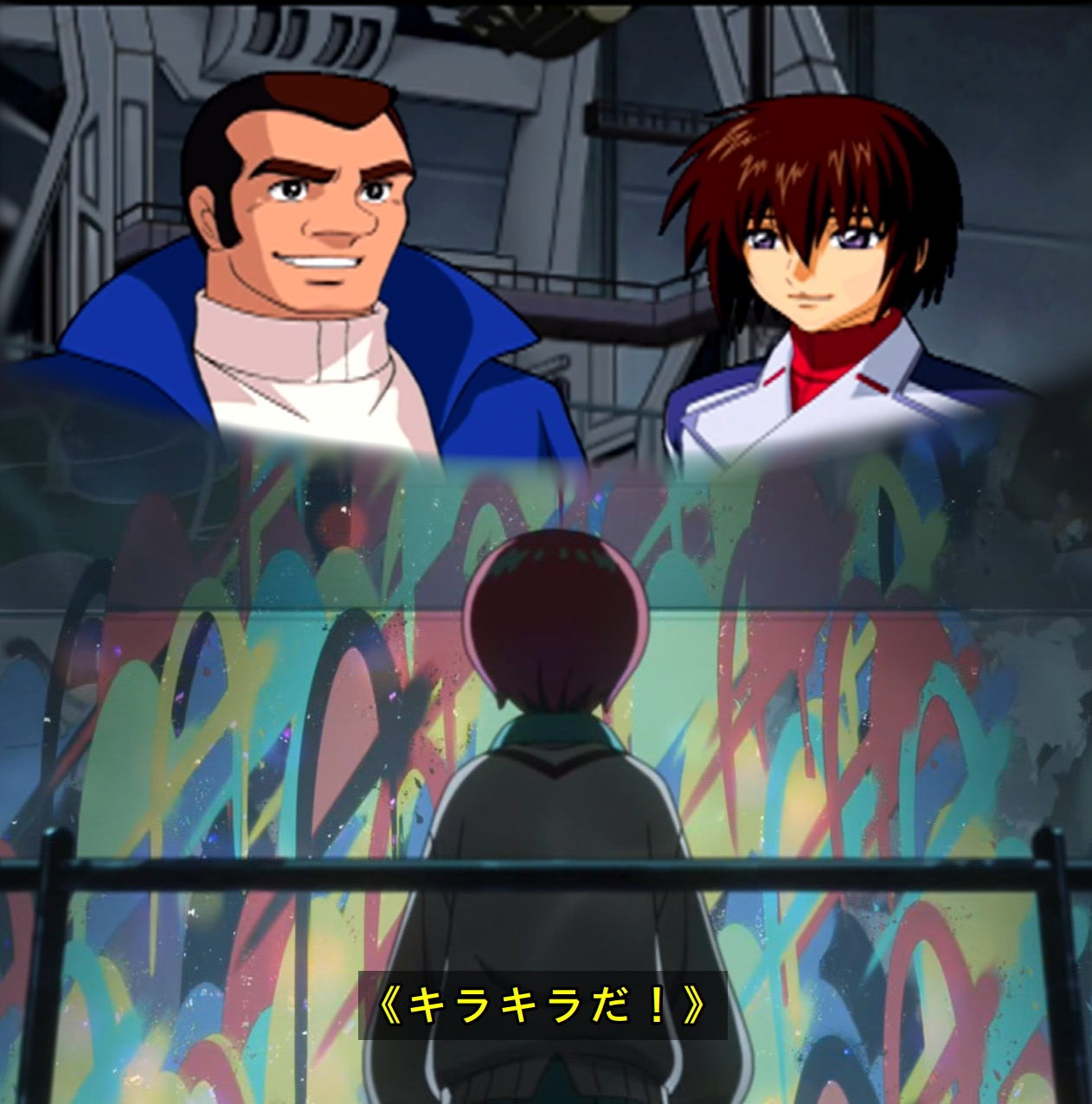 [Gundam GQuuuuuuX] Nyaan doesn’t know about sparkle.