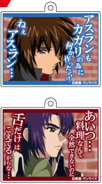 [Mobile Suit Gundam SEED] This is totally a conversation that these two would have…