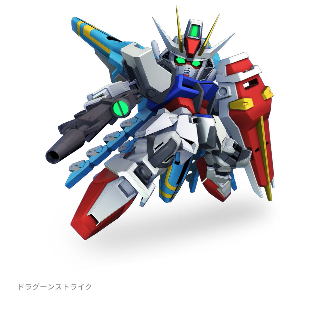 [G Generation] Is the Dragoon Strike not a Rouge but the original Strike rebuilt with spare parts from Rouge!?