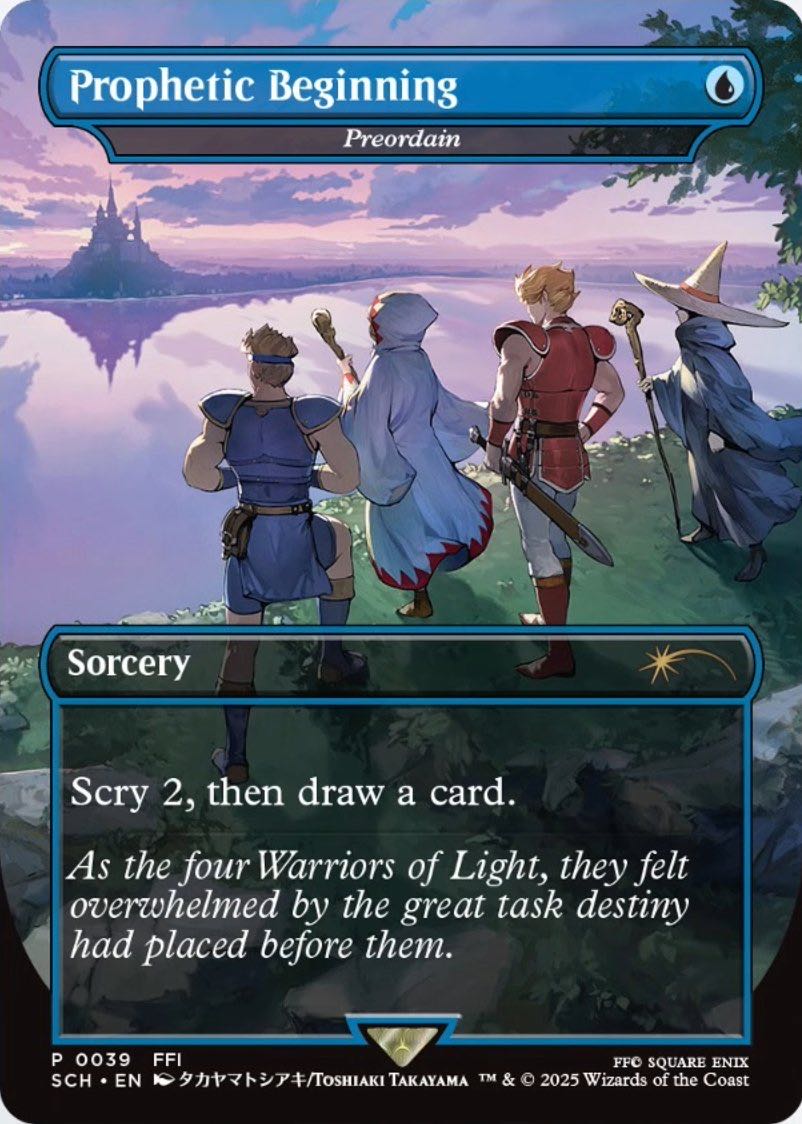 [Final Fantasy] And so… the journey of exploration is 【MTG】.