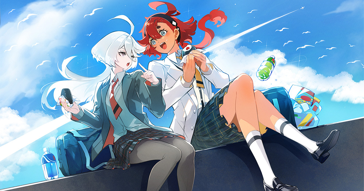 I'm going to be a school older sister here!「機動戦士ガンダム 水星の魔女 青春フロンティア」2025年春よりコミックNewtypeにて連載スタート！ | G...