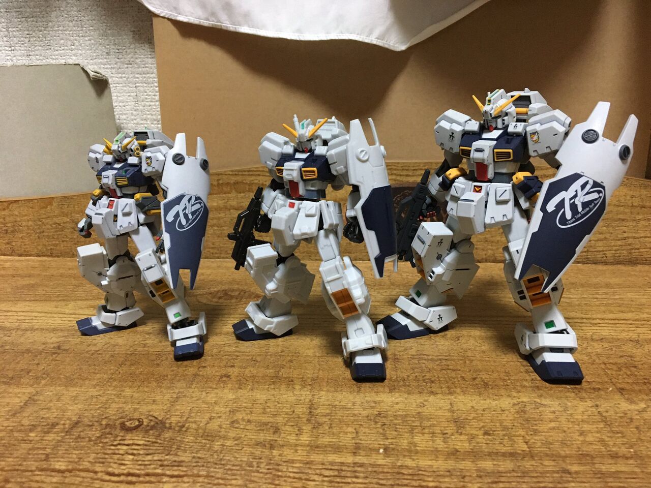 >>56It's a wide variety, but there are some like the Hazle that are bigger than the Sazabi New. Howe...