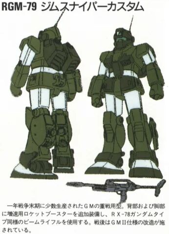 [Mobile Suit Gundam] Why doesn’t the Gym Sniper modified to Gym II specifications become the Gym Sniper II?