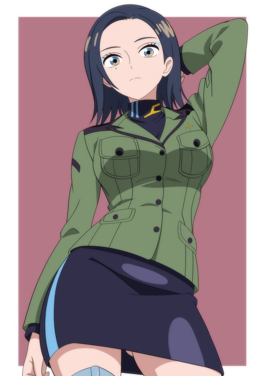 [Gundam GQuuuuuuX] I like Komorin because she is cute.